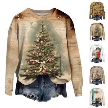 Женские осенне-зимние топы, женская толстовка с длинными рукавами, повседневные флисовые топы с круглым вырезом, свободный крой, половер XXXL хаки