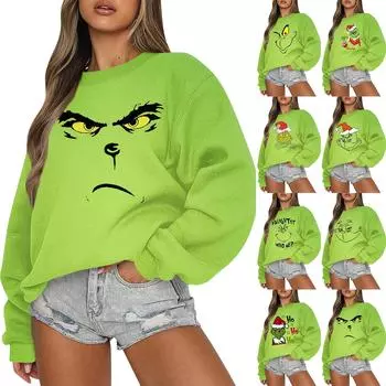 Женские осенне-зимние топы, женская толстовка с длинными рукавами, повседневные флисовые топы с круглым вырезом, свободный крой, половер L