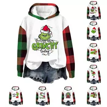 Женские осенне-зимние топы, женская толстовка с длинными рукавами, повседневные флисовые топы с круглым вырезом, свободный крой, половер XXL зелёный