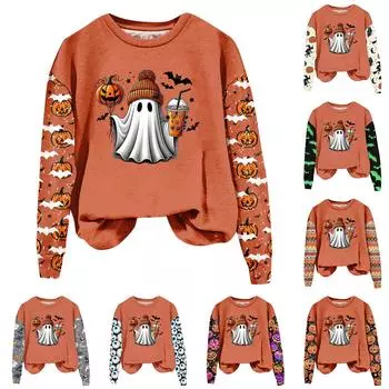 Женские осенне-зимние топы, женская толстовка с длинными рукавами, повседневные флисовые топы с круглым вырезом, свободный крой, половер XXL золотой