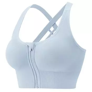 Женские осенние и зимние модели высокопрочного антишокового спортивного нижнего белья со сборками и застежкой-молнией сзади и спереди S чёрный