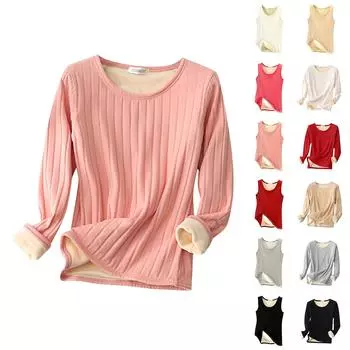 Женские осенние и зимние свободные топы, утепленная флисовая теплая рубашка в нижней части M серый