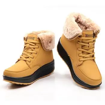 Женские осенние и зимние высокие женские ботинки Женские хлопковые туфли Кроссовки 41 синий