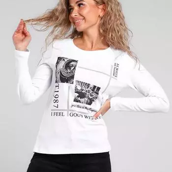 Женские осенние топы, простые однотонные, с принтом «мать и дитя», повседневные футболки с длинными рукавами, топы, блузки XS синий