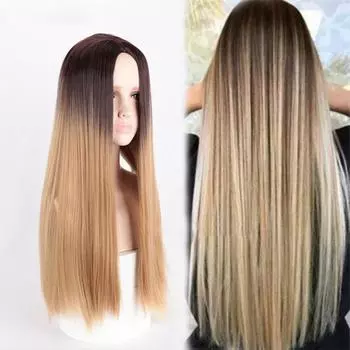 Женские парики прямые внутренние розовые сетчатые длинные женские гладкие кружевные парики для женщин