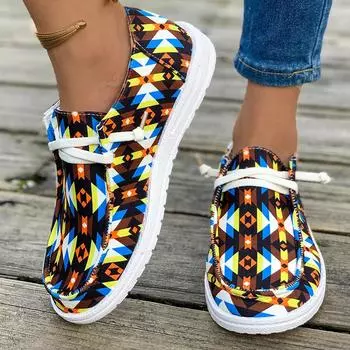 Женские парусиновые туфли на шнуровке, кроссовки, женские мокасины, мягкие дышащие повседневные туфли, женские туфли на плоской подошве, большие размеры, Zapatos De Mujer 36 зелёный