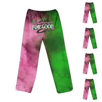 Женские пижамные штаны, одежда для сна, повседневные брюки с эластичной резинкой на талии, удобные прямые свободные брюки для йоги XXXL