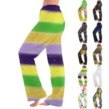 Женские пижамные штаны с принтом, мягкие, удобные, женские повседневные домашние штаны, зимние XS чёрный