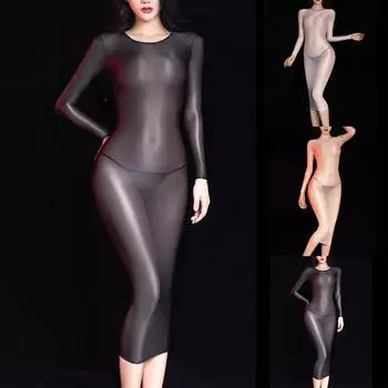 Женские платья Bodycon Эротическое белье Флирт Высокая эластичная леди One Size
