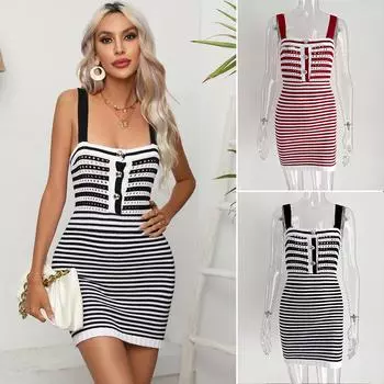 Женские платья для женщин, летнее платье без рукавов, Sim Hip Dress, женские повседневные платья, сексуальное платье, трикотажные платья S красный