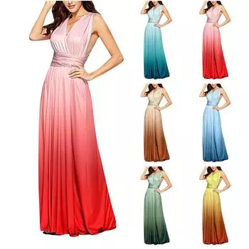 Женские платья с перекрещенной спиной Как носить свадебные платья Длинное платье макси L зелёный