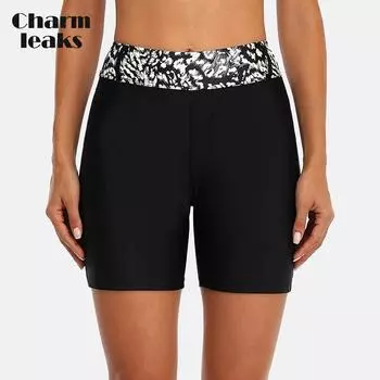 Женские плавки, нижняя часть, встроенные трусы, плавки-танкини, плавки, цветные блоки M