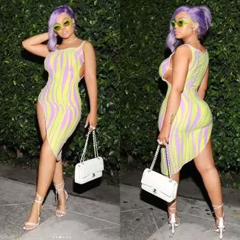 Женские подтяжки с бретельками в полоску без рукавов невесты подружки невесты свадебные короткие платья вечерние мини бальные платья S