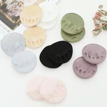 Женские подушечки для пальцев с пятью пальцами, высокие каблуки, полустельки для пальцев розовый