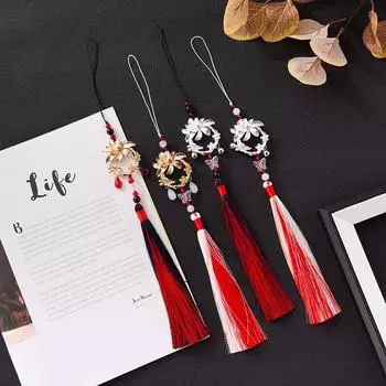 Женские подвески для телефона с кисточками, брелок на талию, подвеска в стиле ханьфу, ремешки для мобильных телефонов 06