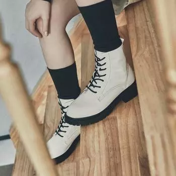 Женские полуботинки Custom Aid на шнуровке высотой 4,5 см Ronnie (CW0056WH)-ходунки 225