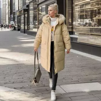 Женские полукомбинезоны на ватной подкладке, новые зимние утепленные комбинезоны, свободные студенческие куртки на ватной подкладке, одежда для хлеба. M чёрный