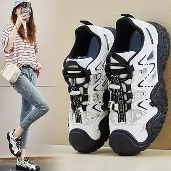 Женские полые походные ботинки для активного отдыха спортивная обувь 35 чёрный