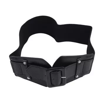 Женские поясные ремни, модные эластичные эластичные широкие пояса для платья, пояс с украшением One size