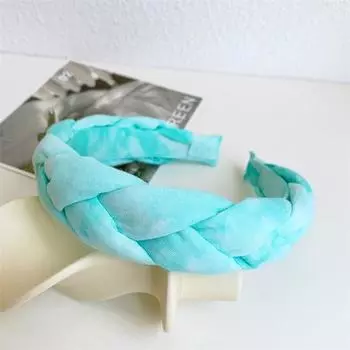 Женские повязки для волос Twist для девочек, модные аксессуары для волос, обруч для волос ручной работы, корейские женские повязки на голову Size fits all