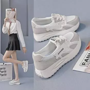 Женские повседневные белые кроссовки, универсальная коллекция осени 2024 года HX-Q3613 37