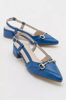 Женские повседневные босоножки Olv Джинсовые синие босоножки на каблуке