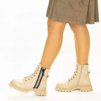 Женские повседневные ботинки из натуральной кожи