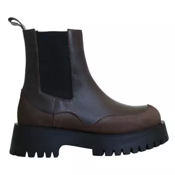 Женские повседневные ботинки из натуральной кожи