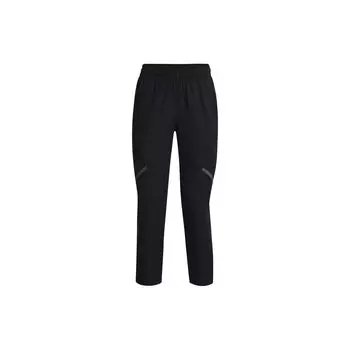 Женские повседневные брюки Under Armour с эластичной талией, 9 точек, черные 1376922-001 L
