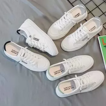 Женские повседневные дышащие кроссовки, женские белые вулканизированные туфли на шнуровке, летняя спортивная обувь на плоской подошве 40 чёрный