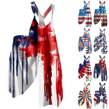 Женские повседневные и модные летние брюки-бретельки со свободными карманами комбинезона L бежевый