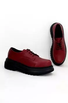 Женские повседневные кожаные лоферы из натуральной кожи на толстой подошве