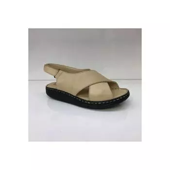 Женские повседневные кожаные сандалии Новые летние удобные дышащие повседневные качественные стильные легкие сандалии