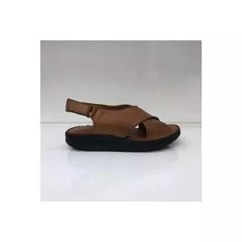 Женские повседневные кожаные сандалии Новые летние удобные дышащие повседневные качественные стильные легкие сандалии
