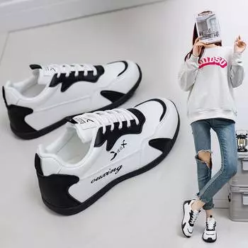 Женские повседневные кроссовки для активного отдыха, нескользящие, из искусственной кожи, для бега, ходьбы, для женщин, фитнеса, тренировок, спортивная обувь 35