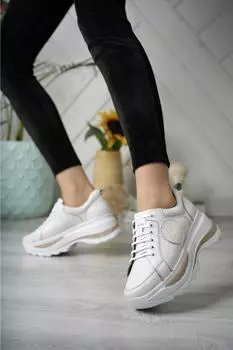 Женские повседневные кроссовки из натуральной кожи