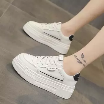 Женские повседневные кроссовки с дышащей подошвой и неглубокой подошвой, износостойкие туфли на платформе, удобные спортивные туфли для отдыха на открытом воздухе 35
