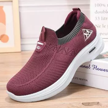 Женские повседневные кроссовки, уличные противоскользящие удобные легкие кроссовки, дышащая теннисная спортивная обувь для женщин, кроссовки для тренировок в тренажерном зале 36