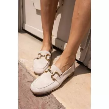 Женские повседневные лоферы из натуральной замши