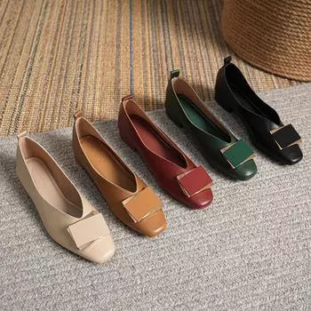 Женские повседневные модельные туфли на низком каблуке на массивном блочном каблуке из искусственной кожи с квадратным закрытым носком для женщин, удобные туфли-лодочки без шнуровки для свадебной вечеринки и офиса 33 чёрный