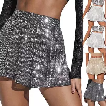 Женские повседневные модные платья однотонные платья с коротким рукавом M синий