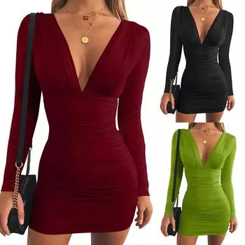 Женские повседневные модные платья однотонные платья с коротким рукавом S розовый