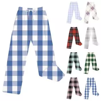 Женские повседневные модные спортивные штаны с мелким принтом повседневные брюки L синий