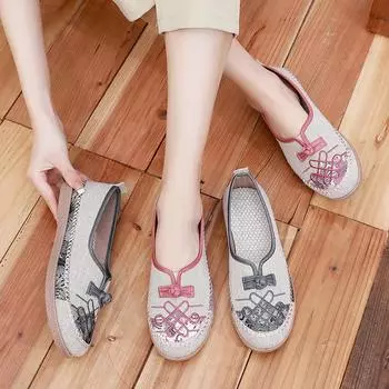 Женские повседневные нескользящие легкие туфли на плоской подошве, мягкие прогулочные туфли, лоферы с круглым носком, дышащие низкие туфли на плоской подошве, удобные модельные туфли для женщин 35 розовый