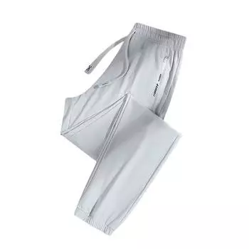 Женские повседневные однотонные прямые повседневные брюки с эластичной резинкой на талии и карманами S