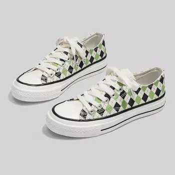 Женские повседневные парусиновые туфли, удобные туфли на плоской подошве, уличная мода весна-лето, вулканизированные туфли 35