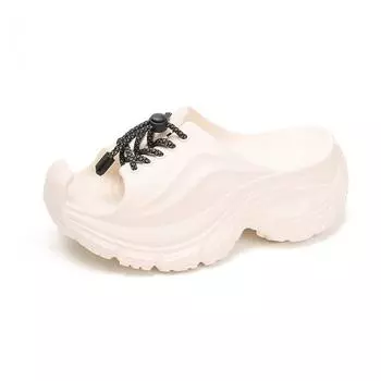 Женские повседневные прогулочные легкие дышащие нескользящие садовые тапочки Сандалии Пляжные тапочки Новые летние туфли для ванной для женщин 35-36