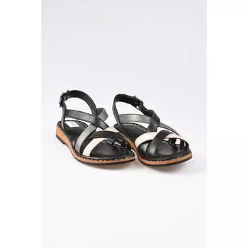 Женские повседневные сандалии из натуральной кожи с ортопедической подошвой Комфортные повседневные качественные стильные легкие сандалии