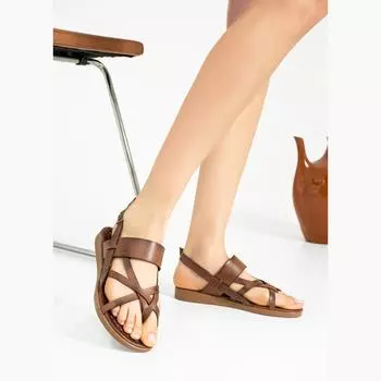 Женские повседневные сандалии с ремешком на щиколотке и ремешком на щиколотке 51-820-23