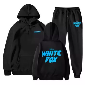 Женские повседневные спортивные толстовки с длинными рукавами и капюшоном из двух частей L чёрный